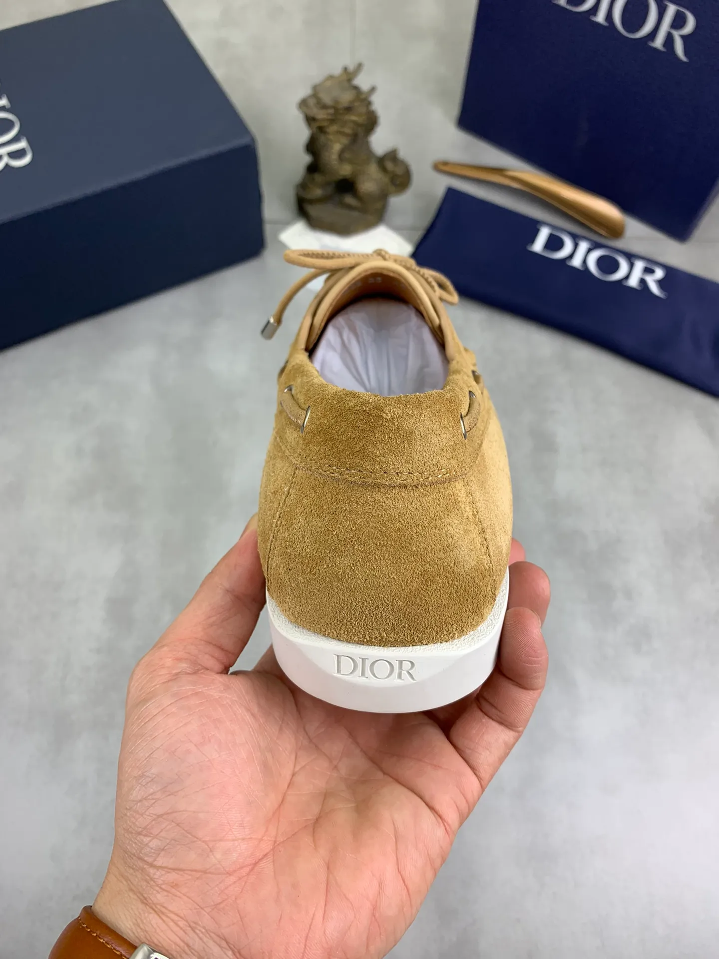 Men's shoes 💰P542 New 💰Higher version 💎💎💎Dior original 1:1 replica! Top Italian purchasing agent! Men's business casual leather shoes, original imported calfskin upper, ultimate texture, gentleman style, imported water-dyed cowhide inside, top-quality original Italian rubber outsole, first-class workmanship, top quality! Size: 39-44 (38 45 customized) 3️⃣ colors available